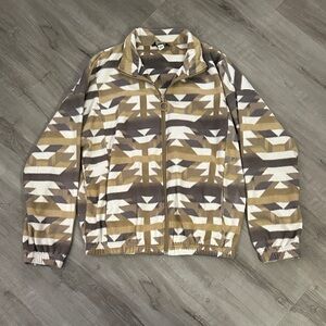 Women's Geometric Patterned Jacket